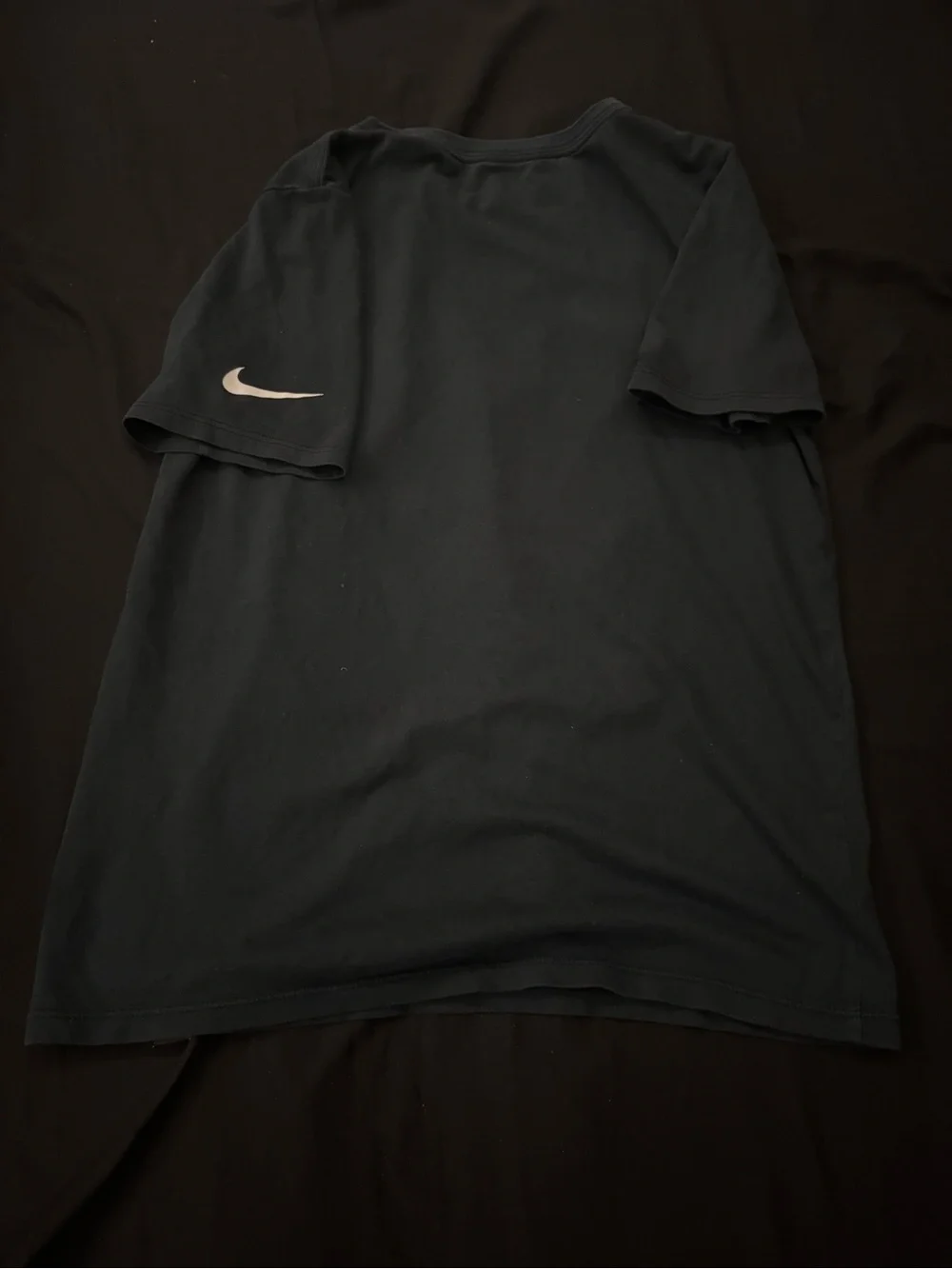 Nike Black Short-Sleeve Graphic Dri-FIT Tee